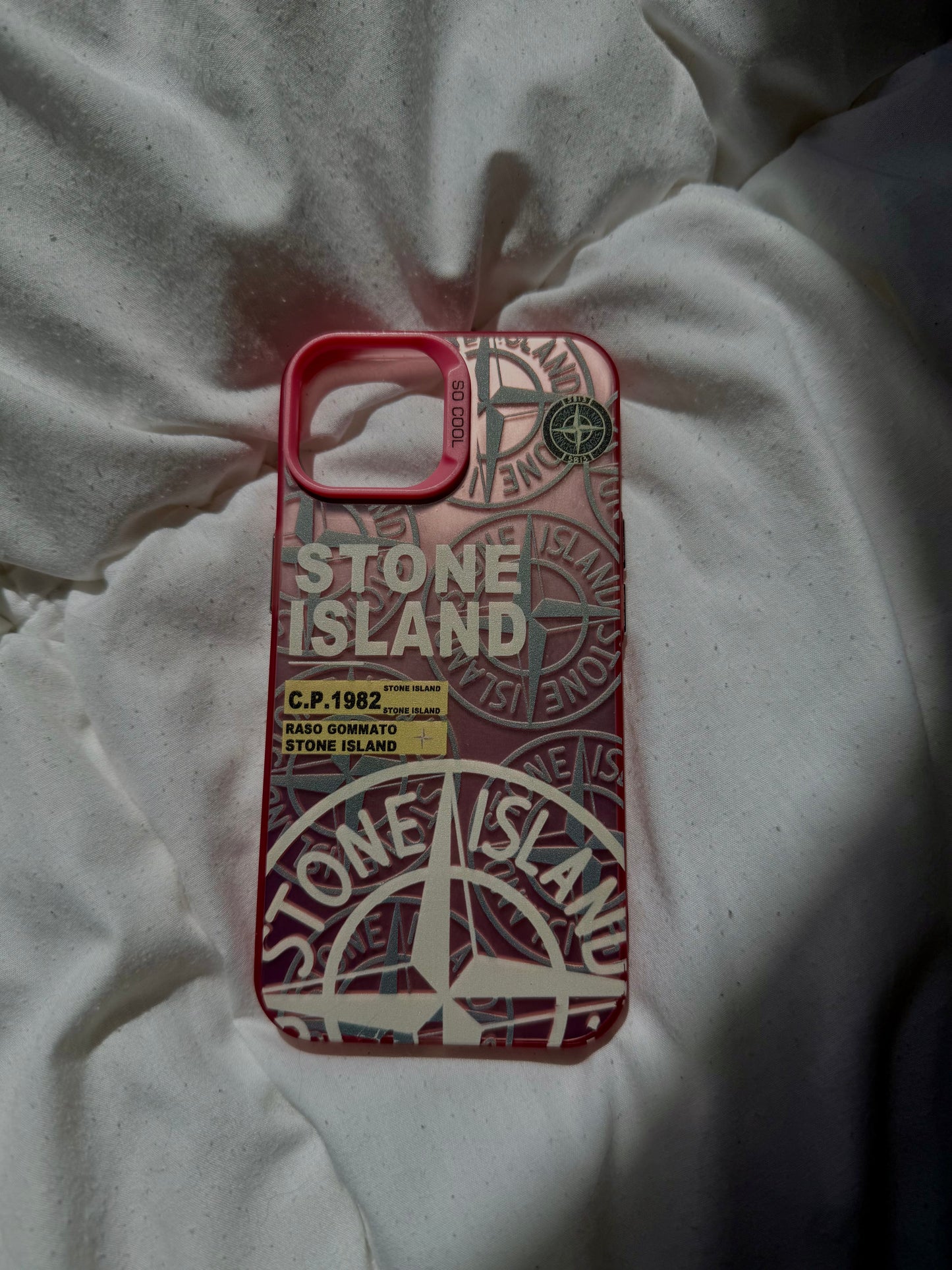 Coques Stone Island Rose