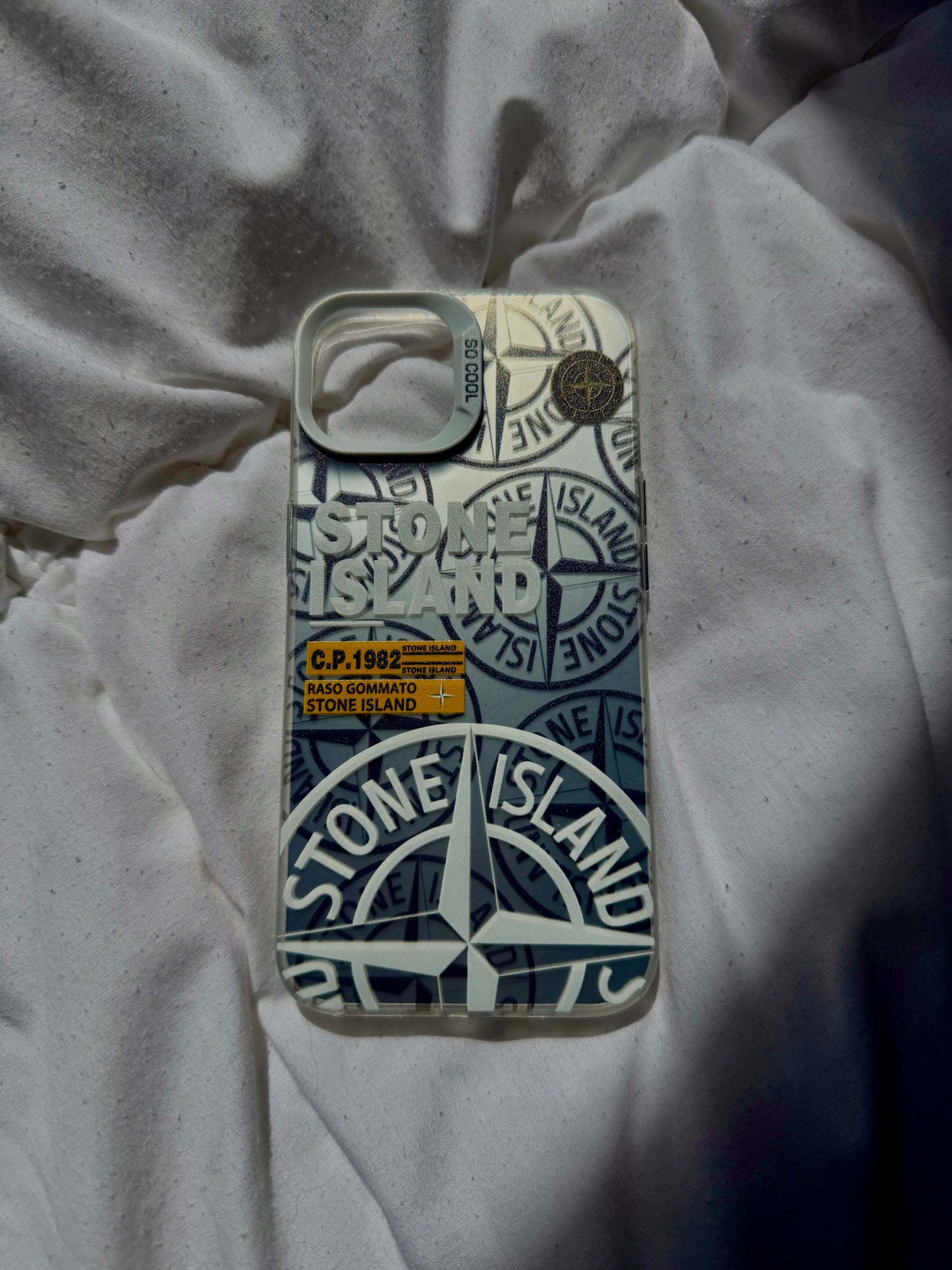 Coque Stone Island blanche