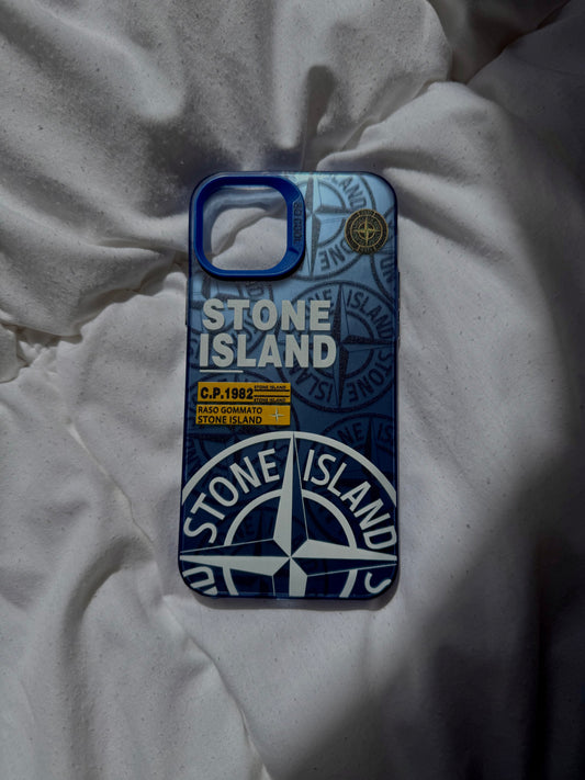Coque Stone Island Bleu