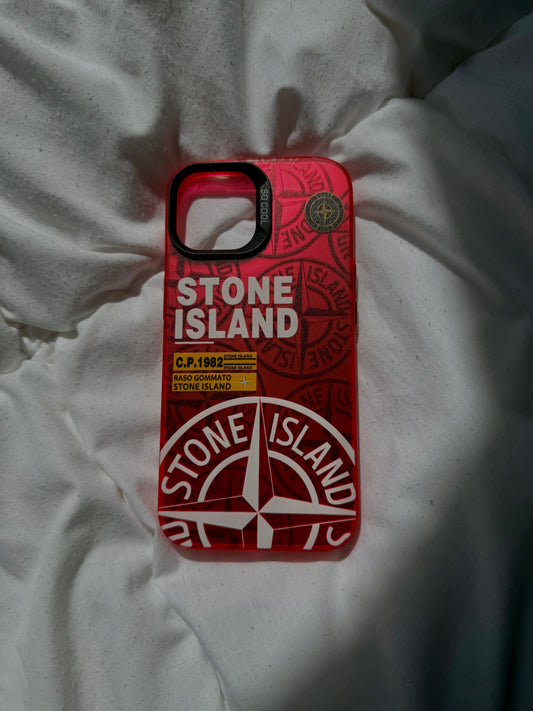 Coque Stone Island Rouge