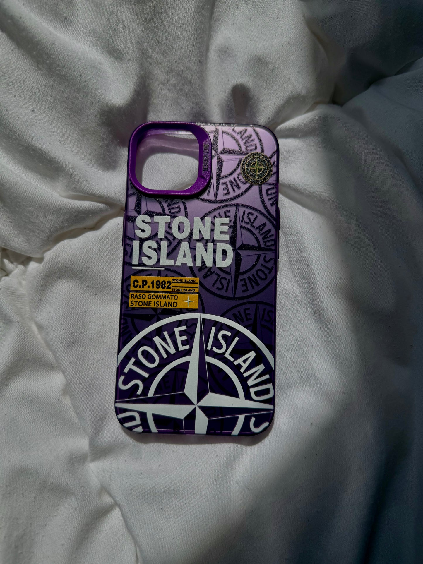 Coque Stone Island violet